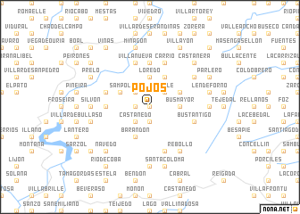 map of Pojos