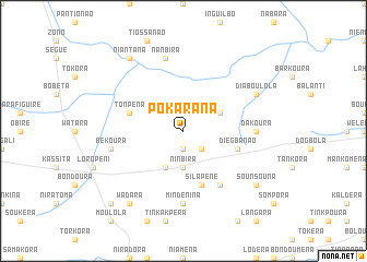 map of Pokarana