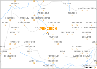 map of Pokchich