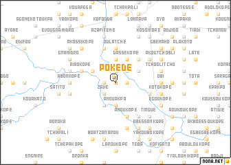 map of Pokédé
