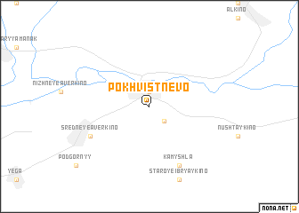 map of Pokhvistnevo