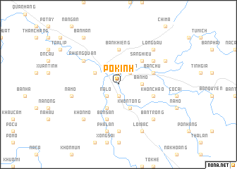 map of Pô Kính