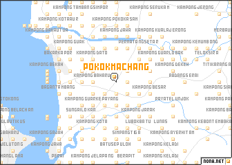 map of Pokok Machang