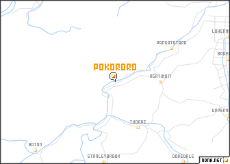 map of Pokororo