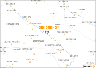 map of Pokrovka