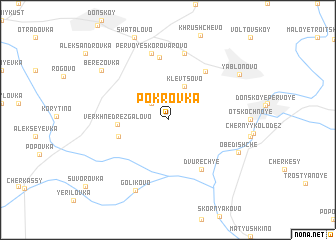 map of Pokrovka