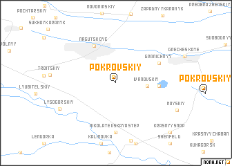 map of (( Pokrovskiy ))