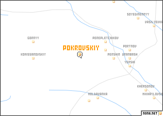 map of Pokrovskiy