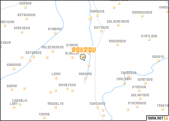 map of Pokrov
