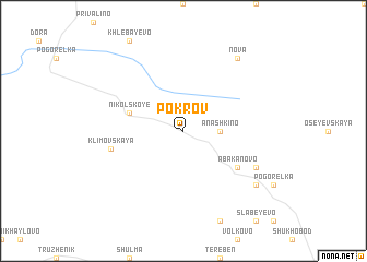 map of Pokrov