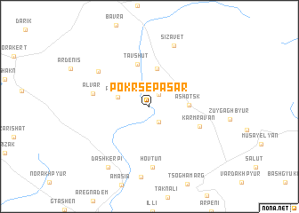 map of P\