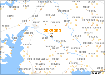 map of Poksang