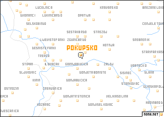 map of Pokupsko
