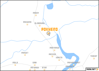map of Pokwero
