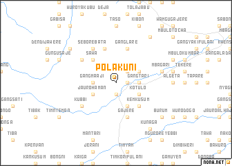 map of Pola Kuni