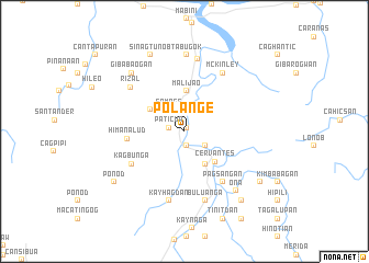 map of Polañge