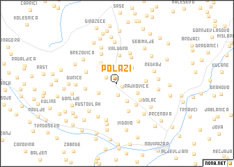 map of Polazi