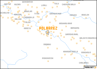 map of Pol Bārez
