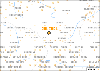map of Pol Chāl