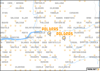 map of Poldras