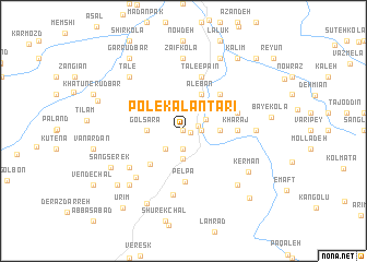 map of Pol-e Kalāntarī