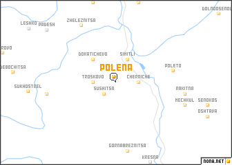 map of Polena