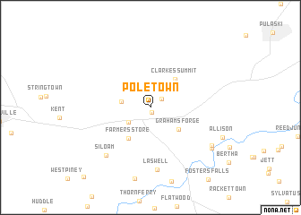 map of Poletown