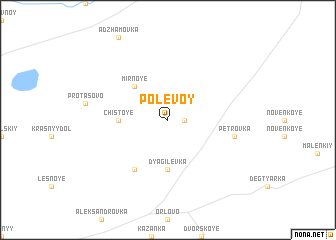 map of Polevoy