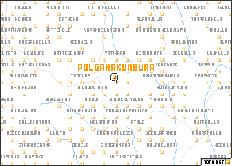 map of Polgahakumbura