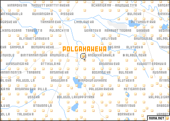 map of Polgahawewa