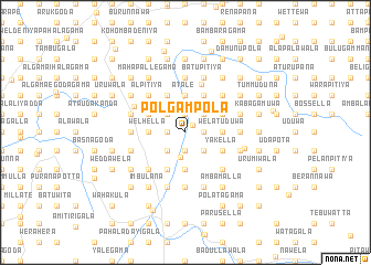 map of Polgampola