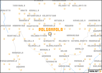 map of Polgampola
