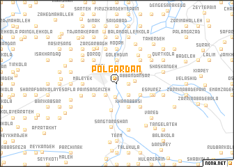 map of Pol Gardan