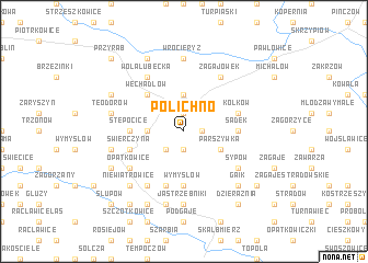 map of Polichno