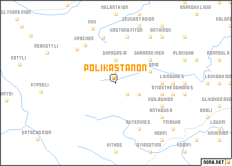 map of Polikástanon