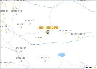 map of Polindara