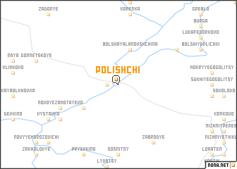 map of Polishchi