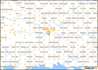 map of Polite