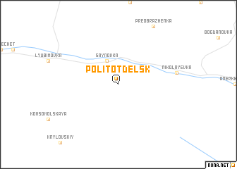 map of Politotdel\