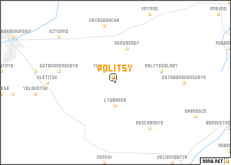 map of Politsy