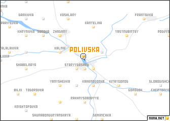 map of Polivska