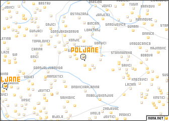 map of Poljane