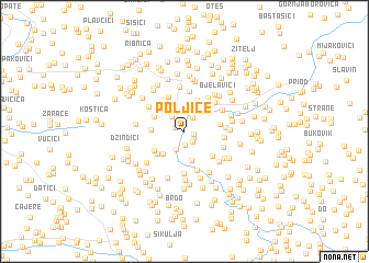 map of Poljice