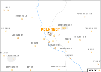map of Polkadot