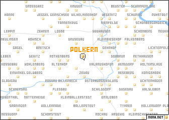 map of Polkern