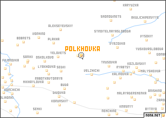 map of Polkhovka