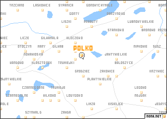 map of Pólko