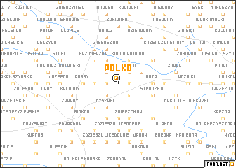 map of Pólko