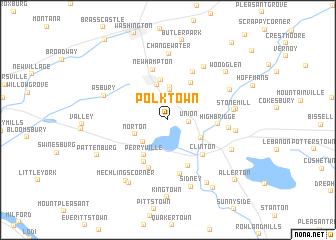 map of Polktown