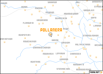 map of Pollá Nerá